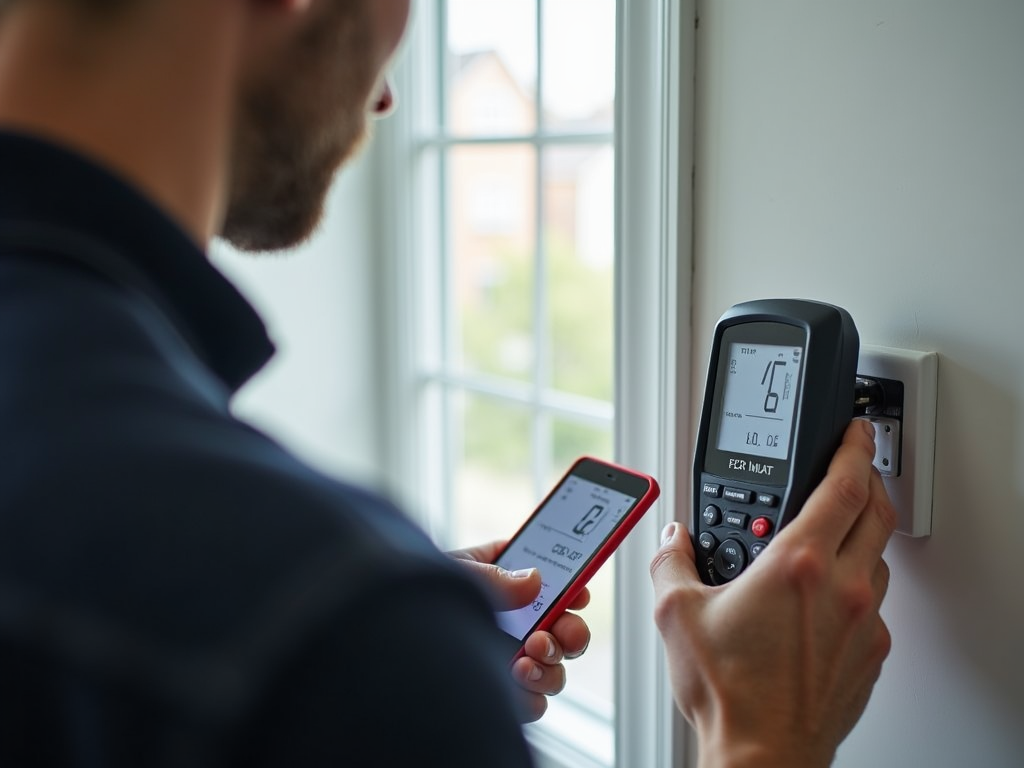 Smart home installation tool for USB testing