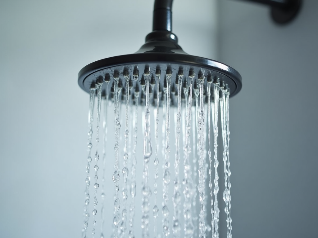 Showerhead with low water pressure.
