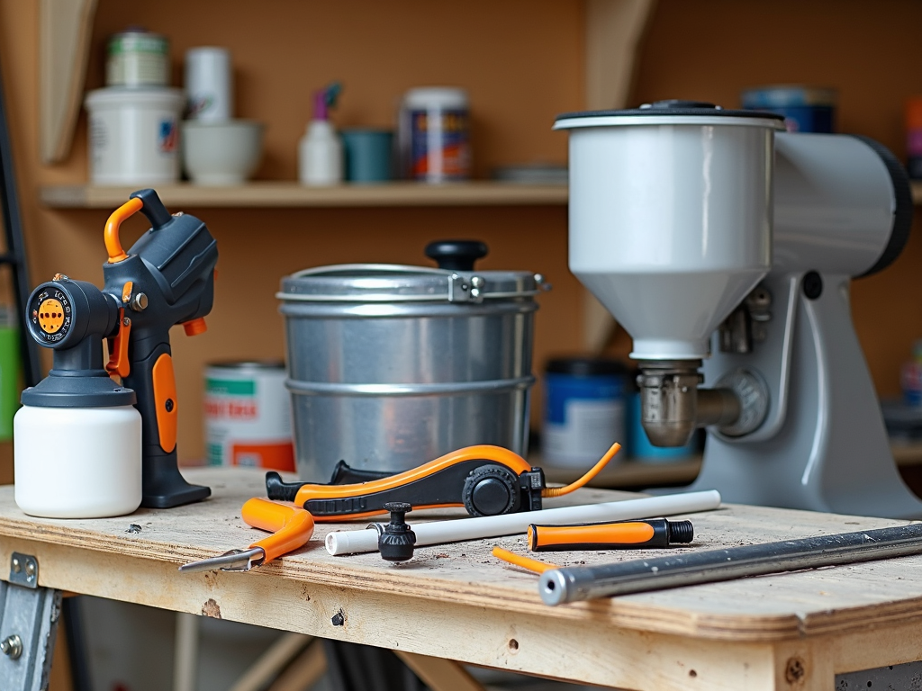 Innovative painting tools for efficiency