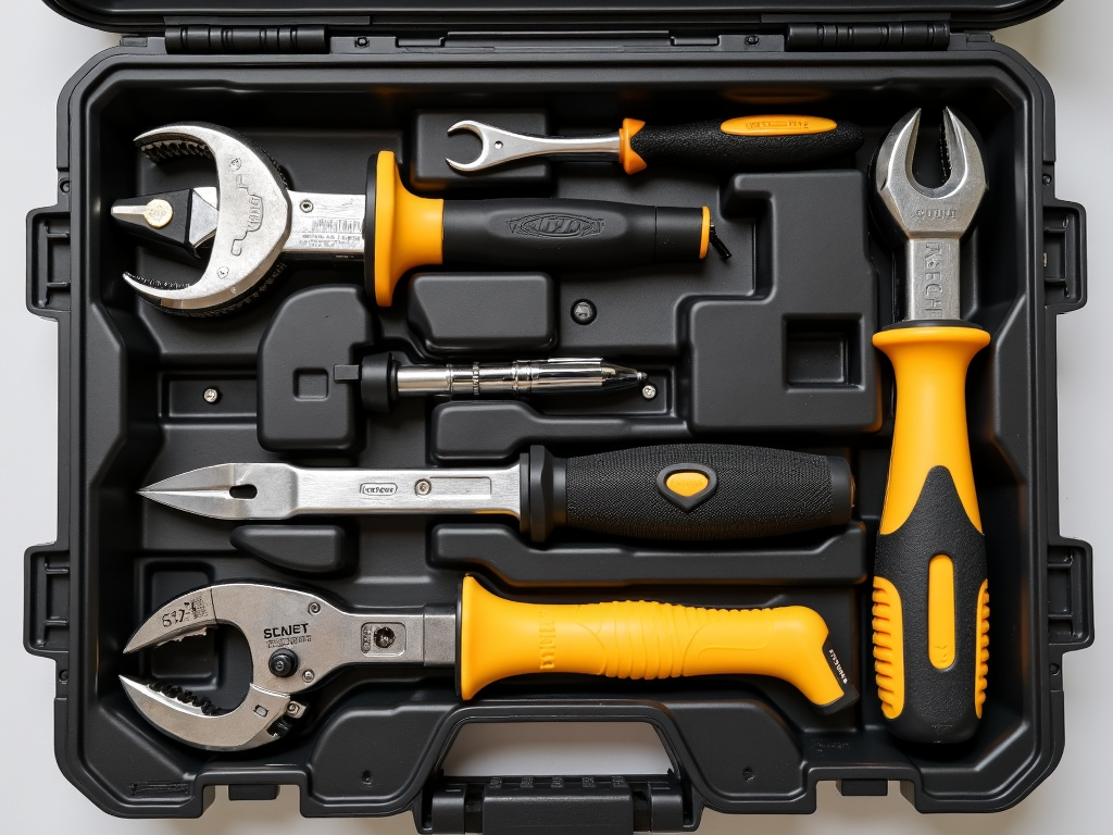 A well-organized toolbox.